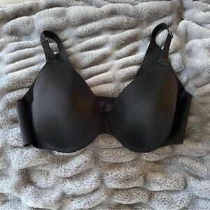 SOMA Vanishing Back Full Coverage Smoothing Underwire Bra Black 38C